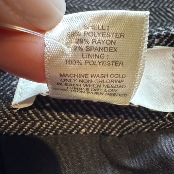 NWT Loft Pencil Skirt Womens Size 10 Brown Tweed Straight Lined NWT - Picture 10 of 12